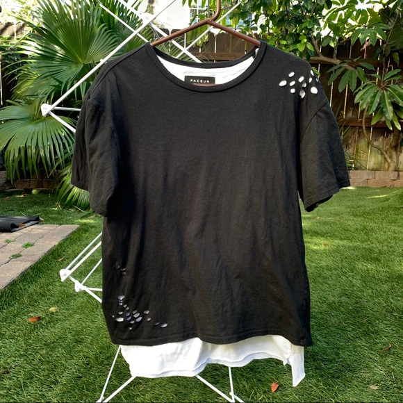 Pacsun ripped tee size M - Picture 1 of 6